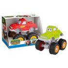 Velký Monster truck na písek s měkkými koly a naklápěcí nápravou