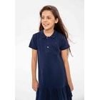 rifle dievčenské s opaskom, Wendee, DY25162-1, modrá