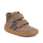 Dievčenské celoročné členkové barefoot topánky F-MOTION TEX BEIGE Froddo G3110285-6