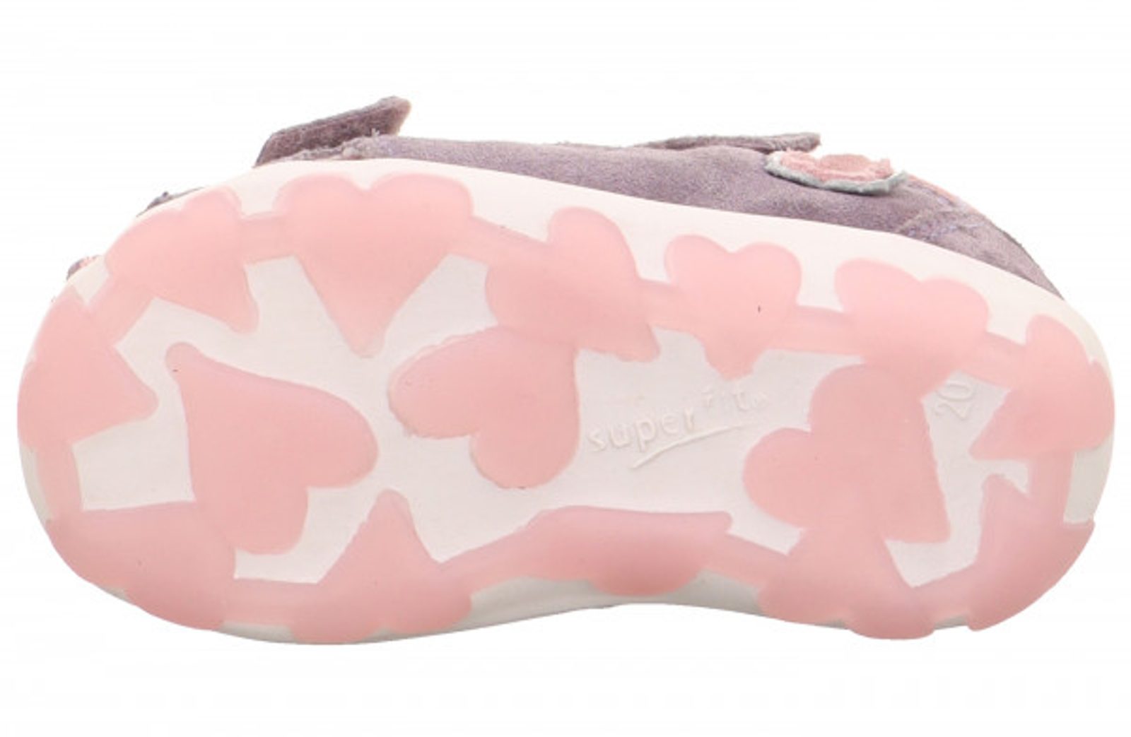 Kinder Sandalen | Superfit Lagoon 1-000511-8500 Lila Rosa Nubuk