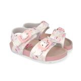 Sandale pentru fete BIO METALIZADO BLANCO Biomecanics 262461-B050