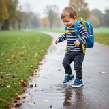 chlapecké polobotky MOPPY, Superfit, 4-09357-80, modrá