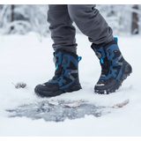 Chlapčenské zimné topánky ROCKET Black/Turquoise Gore-Tex, Superfit , 1-000403-0030, tyrkysová