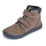 Chlapecké zimní barefoot boty DENY BROWN, Protetika, hnědá