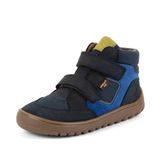 Chlapčenské celoročné členkové barefoot topánky UP HILL TEX DARK BLUE Froddo G3110281