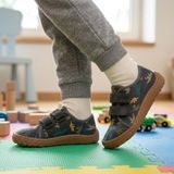 Chlapecké plátěné barefoot tenisky CANVAS GREY+ Froddo G1700440-31