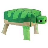 Velká plyšová želva z Minecraftu o délce 44 cm s kostičkovaným krunýřem