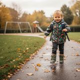 Detské celoročné tenisky Superfit barefit TRACE GTX Green/Orange 1-006042-7000