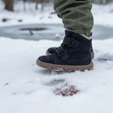 Ghete de iarnă pentru băieți ZERU TEX FURRY Albastru închis, Froddo, G2110149