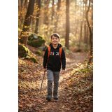 Mikina chlapecká s kapucí, Minoti, 7BZTHRU 5, černá