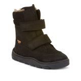 Detská celoročná barefoot obuv TEX TRACK Black, Froddo, G3110257-2, čierna