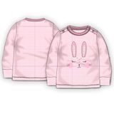 Detské tričko z BIO bavlny, Minoti, Blush 1, ružová 