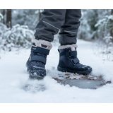 Cizme de iarnă pentru fete CRYSTAL Blue Gore-Tex, Superfit,1-009091-8010