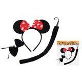 Set carnaval - mouse negru, Wiky, W026115