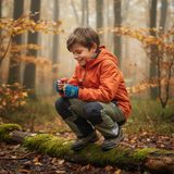 pantaloni sport în aer liber, căptușit cu fleece, Pidilidi, PD1121-14, kaki