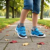 Detské barefoot tenisky TRACE Turquoise/Black Superfit 1-006025-8400