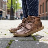 Pantofi all-season pentru fete Barefoot TIRA BROWN, Protetică, maro