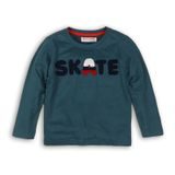 Tricou de bumbac pentru băieți, cu mânecă lungă, Minoti, SKATE 1, băiat