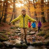 Hanorac pentru copii cu guler înalt, Pidilidi, PD1139-20, galben