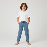Tepláky slim-fit s elastickým pasem a stahovací šňůrkou 3pack Minoti 29FLEECE286