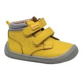 Chlapčenská celoročná obuv Barefoot TENDO YELLOW, Protetika, žltá