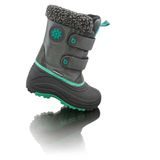 chlapecké zimní boty s kožíškem ICEFOX, stahování, boční zip, BUGGA, B00170-04, modrá