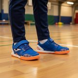 Detské barefoot halové topánky SALA MAX JUNIOR BLUE Joma BFSJS2605INV