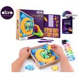 Kreativní sada OKTO Malý svět v rámečku se zajíčkem na měsíci