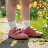 Tenisi barefoot textili pentru fete BOTANIQ FUXIA Froddo G3130290-4