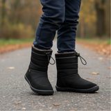 Gyerek téli barefoot hócsizma UP TEX SNOW WOOL Black G3160249