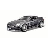 BBRAGO 1:24 MERCEDES-BENZ SL 65 AMG Metallic Black, Bburago, W007330 