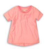 Tricou pentru fete cu mânecă scurtă, Minoti, 2SLUBT11, roz