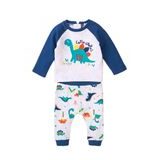 Set pentru sugari cu tricou și pantaloni, Minoti, Jurassic 4, albastru