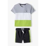 Set pentru băieți - tricou și pantaloni scurți, Minoti, 13set 12, Boy