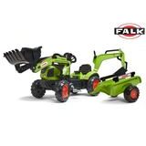 Claas Arion pedálos traktor rakodóval, kotróval és oldalkocsival, Falk, W011260