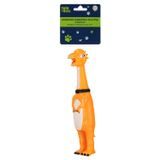 Gumový pískací dinosaurus pro psy o celkových rozměrech 6x23 cm