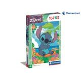 Clementoni Puzzle 104 Disney Stitch v krabici – zábava pro děti