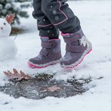 Dievčenské zimné topánky ICEBIRD Purple/Pink Gore-TEX, Superfit,1-006010-8510