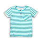 Tricou pentru băieți, cu mânecă scurtă, Minoti, Eco 7, albastru