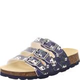 Chlapčenské korkové papuče FOOTBAD Blue/Multicolored Superfit 1-800113-8090