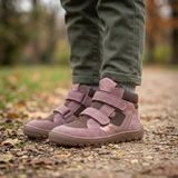 Lány egész éves bokáig érő barefoot cipő UP HILL TEX DARK PINK Froddo G3110281-9