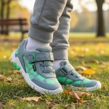 Gyerek barefoot tornacipő Superfit TRACE Light Green/Light Grey GORE-TEX 1-006027-7500