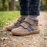 Lány egész éves bokaszárú barefoot cipő F-MOTION TEX BEIGE Froddo G3110285-6