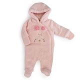 Salopetă de iarnă pentru fetițe Pidilidi PD1169-03 Roz