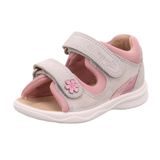 Lány szandál POLLY Világosszürke/rózsaszín Superfit 1-600096-2500 szürke