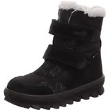 Dievčenské zimné topánky FLAVIA Black/Silver GTX Superfit 1-000229-0000