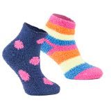Dievčenské ponožky FLUFFY - 2pack, Pidilidi, PD0144-01, dievča 