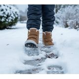 Cizme de iarnă pentru copii GROOVY 2.0 Brown/Yellow Gore-TEX, Superfit,1-106314-3000