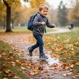 Detské celoročné tenisky Superfit COOPER GTX Blue/Orange 1-006413-8000