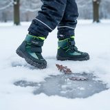 Detské zimné topánky Superfit HUSKY+ Green/Yellow GTX 1-006062-7000